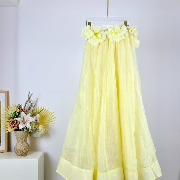 Zimmermann ILLUSTRATION strapless midi dress - Picture 13 of 14